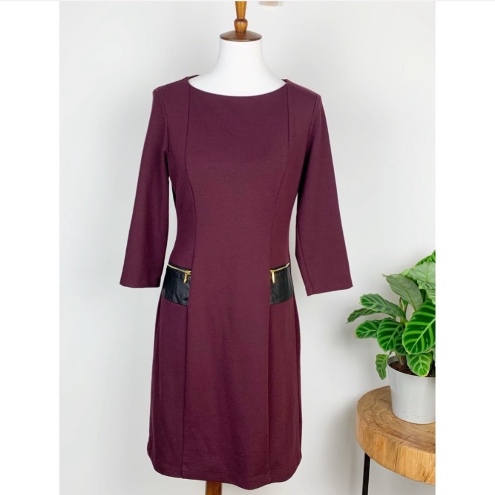 Zac & Rachel | 3/4 Sleeve Sheath Dress